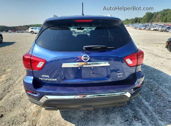 5N1DR2MMXJC662938 2018 NISSAN PATHFINDER Синий Вид сзади
