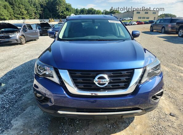 5N1DR2MMXJC662938 2018 NISSAN PATHFINDER Синий Вид спереди