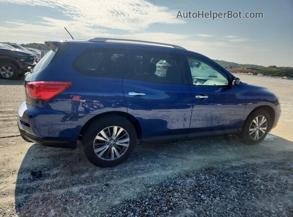 5N1DR2MMXJC662938 2018 NISSAN PATHFINDER Синий Задняя правая четверть