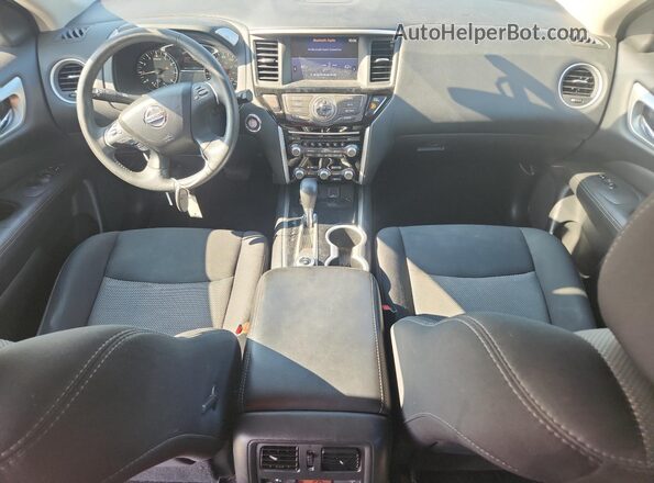 5N1DR2MMXJC662938 2018 NISSAN PATHFINDER Синий Вид панели приборов