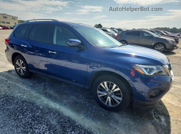 5N1DR2MMXJC662938 2018 NISSAN PATHFINDER Синий Передняя правая четверть