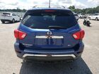2018 Nissan Pathfinder S Синий vin: 5N1DR2MN0JC608024
