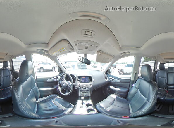 5N1DR2MN0JC608024 2018 NISSAN PATHFINDER Синий Панорамный вид салона 360°