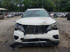 2018 Nissan Pathfinder S Белый vin: 5N1DR2MN0JC650371