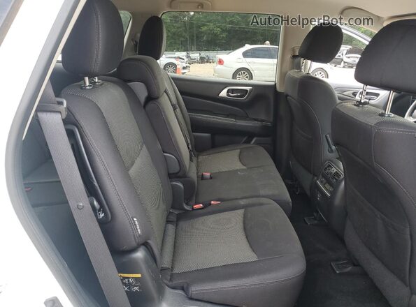 5N1DR2MN0JC650371 2018 NISSAN PATHFINDER Белый Вид задней части салона