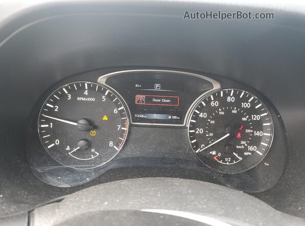 5N1DR2MN0JC650371 2018 NISSAN PATHFINDER Белый Вид щитка приборов