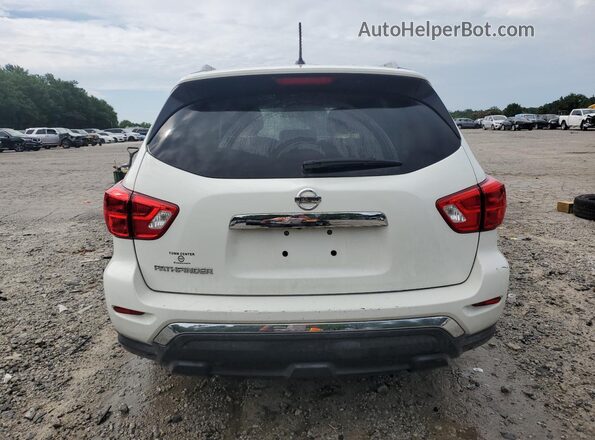 5N1DR2MN0JC650371 2018 NISSAN PATHFINDER Белый Вид сзади
