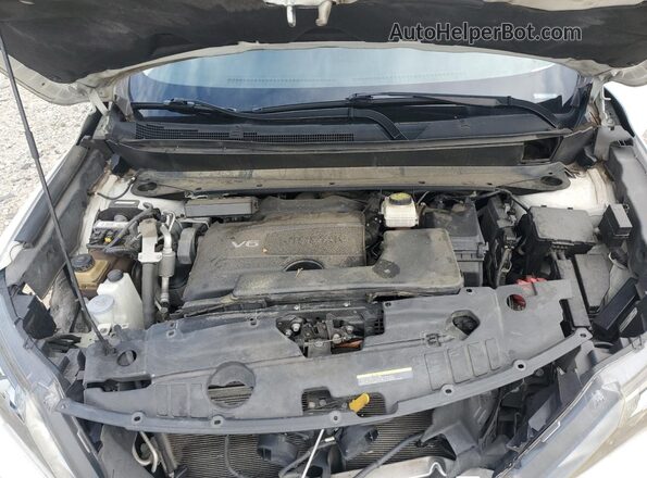 5N1DR2MN0JC650371 2018 NISSAN PATHFINDER Белый Вид подкапотного пространства