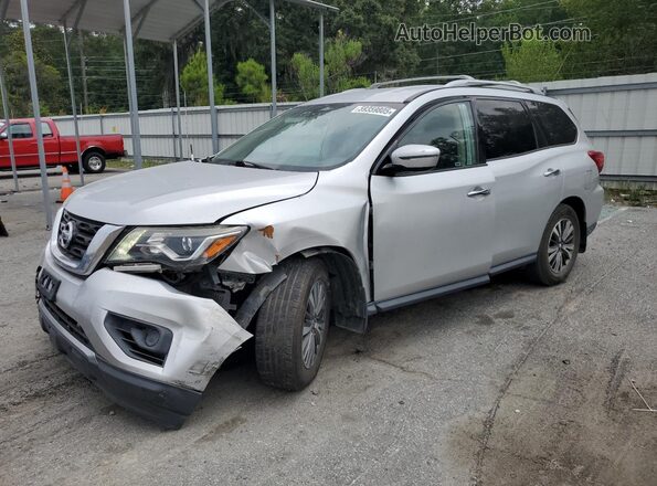 5N1DR2MN2JC618344 2018 NISSAN PATHFINDER Silver Przód lewy