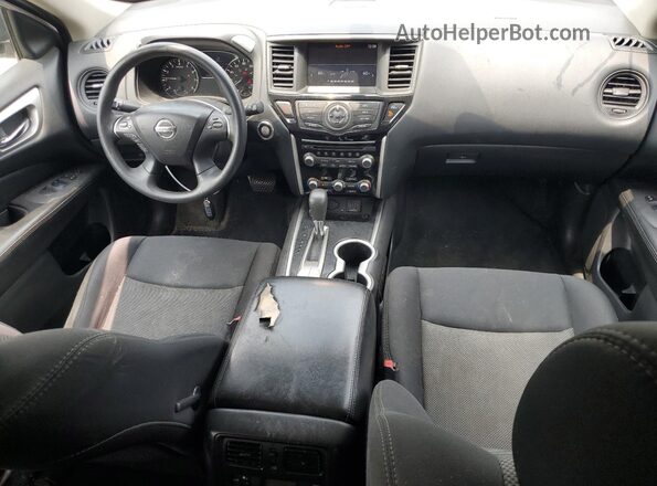 5N1DR2MN2JC618344 2018 NISSAN PATHFINDER Silver Widok deski rozdzielczej