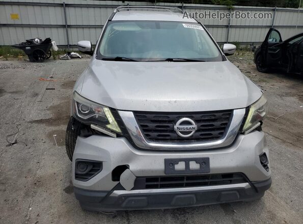 5N1DR2MN2JC618344 2018 NISSAN PATHFINDER Silver Widok z przodu