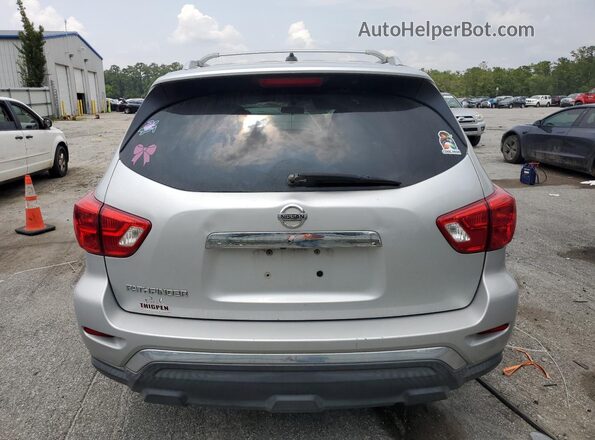 5N1DR2MN2JC618344 2018 NISSAN PATHFINDER Silver Widok z tyłu