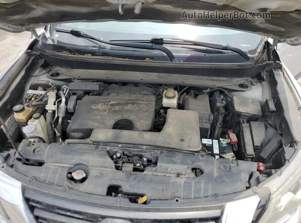 5N1DR2MN2JC618344 2018 NISSAN PATHFINDER Silver Widok komory silnika