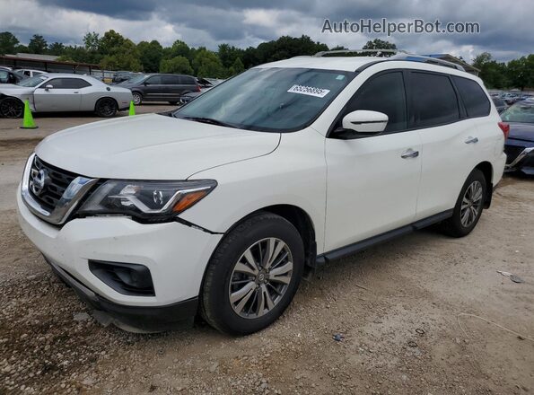 5N1DR2MN3JC674079 2018 NISSAN PATHFINDER Белый Передняя левая четверть