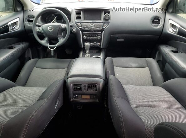 5N1DR2MN3JC674079 2018 NISSAN PATHFINDER Белый Вид панели приборов
