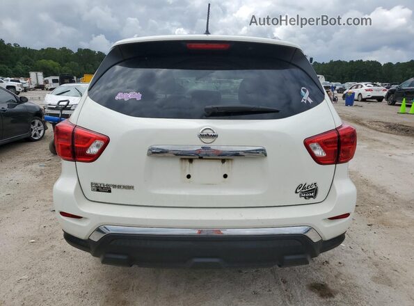 5N1DR2MN3JC674079 2018 NISSAN PATHFINDER Белый Вид сзади