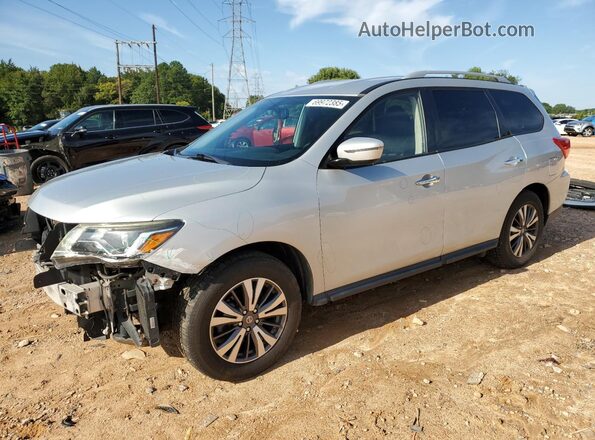 5N1DR2MN4JC603280 2018 NISSAN PATHFINDER Silver წინა მარცხენა ხედი სამი მეოთხედიდან