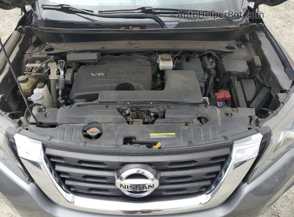 5N1DR2MN4JC604221 2018 NISSAN PATHFINDER Gray Շարժիչի բաժամունքի տեսք