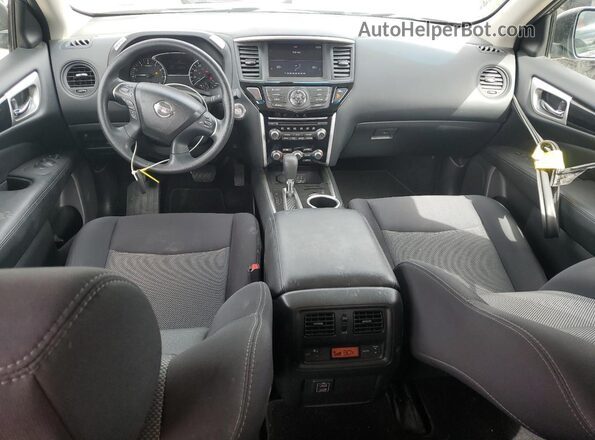 5N1DR2MN4JC604221 2018 NISSAN PATHFINDER Gray Առջևի վահանակի տեսք