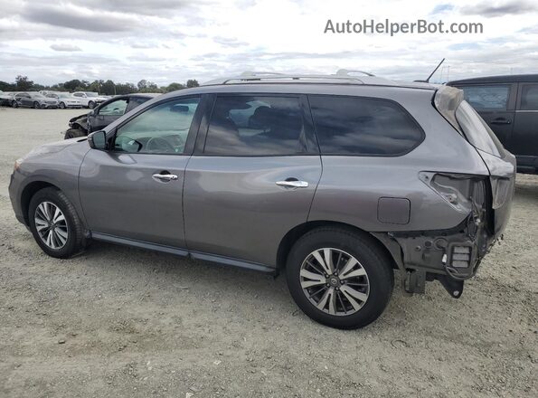 5N1DR2MN4JC604221 2018 NISSAN PATHFINDER Gray Հետևի ձախ