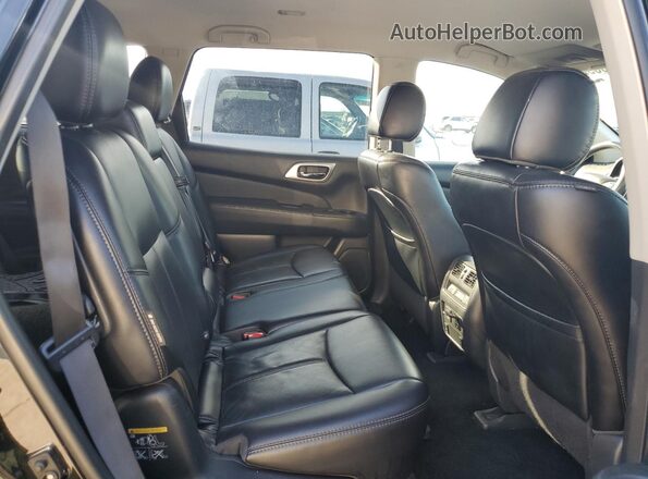 5N1DR2MN5JC674598 2018 NISSAN PATHFINDER Black Widok wnętrza z tyłu