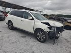 2018 Nissan Pathfinder S Белый vin: 5N1DR2MN6JC603250