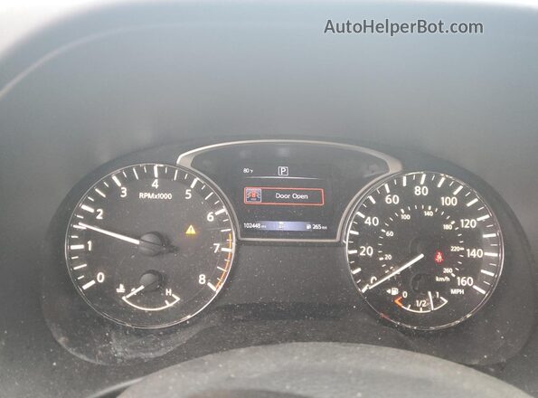 5N1DR2MN6JC603250 2018 NISSAN PATHFINDER Белый Вид щитка приборов