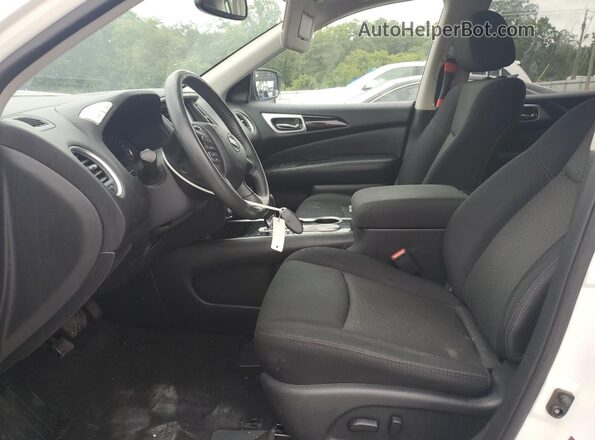 5N1DR2MN6JC603250 2018 NISSAN PATHFINDER Белый Вид салона спереди