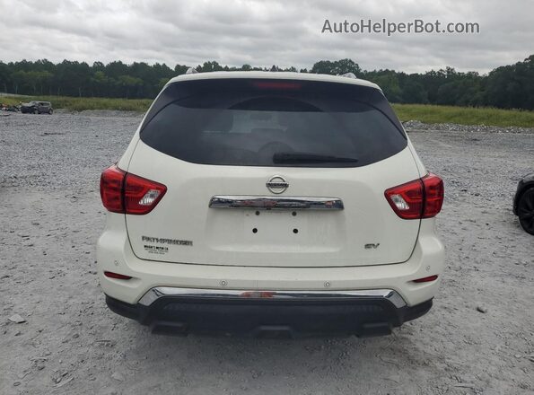 5N1DR2MN6JC603250 2018 NISSAN PATHFINDER Белый Вид сзади