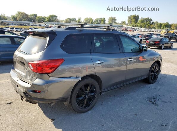 5N1DR2MN7JC653915 2018 NISSAN PATHFINDER Серый Задняя правая четверть