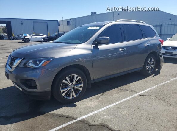 5N1DR2MN7JC676370 2018 NISSAN PATHFINDER Угольный Передняя левая четверть