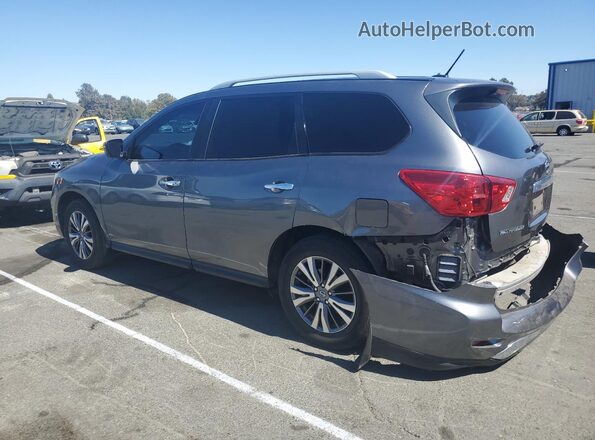 5N1DR2MN7JC676370 2018 NISSAN PATHFINDER Угольный Задняя левая четверть