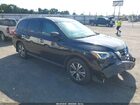 2017 Nissan Pathfinder Sl Black vin: 5N1DR2MN8HC668773