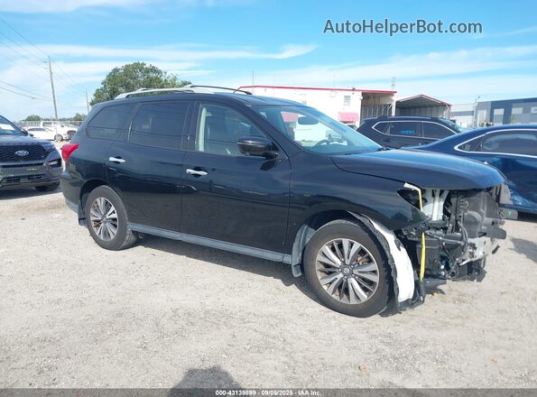 5N1DR2MN9JC625839 2018 NISSAN PATHFINDER Черный Передняя правая четверть