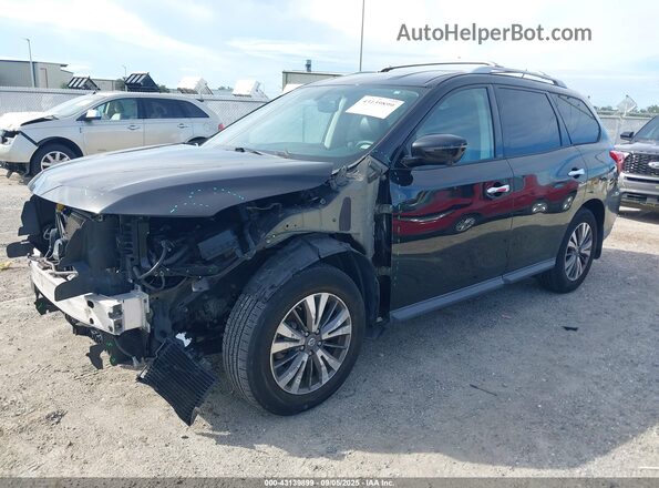 5N1DR2MN9JC625839 2018 NISSAN PATHFINDER Черный Передняя левая четверть