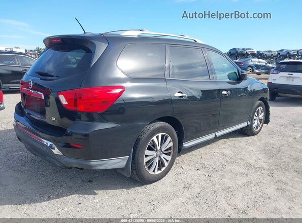 5N1DR2MN9JC625839 2018 NISSAN PATHFINDER Черный Задняя правая четверть