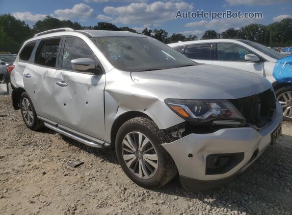 5N1DR2MNXJC625655 2018 NISSAN PATHFINDER Серебряный Передняя левая четверть
