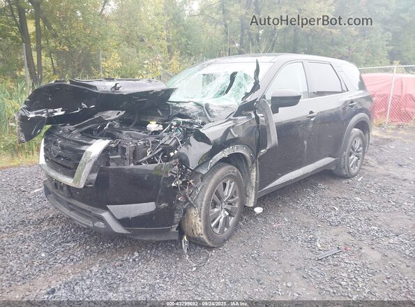 5N1DR3AC5RC297629 2024 NISSAN PATHFINDER Black წინა მარცხენა ხედი სამი მეოთხედიდან