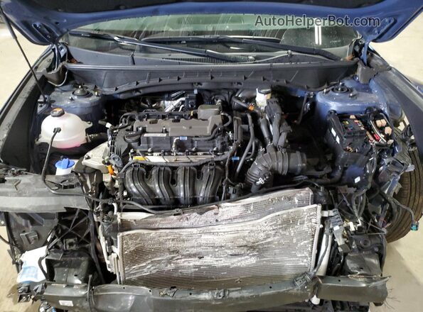 5NMJBCDEXSH506508 2025 HYUNDAI TUCSON Blue Widok komory silnika