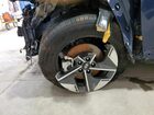 2025 Hyundai Tucson Sel Blue vin: 5NMJBCDEXSH506508 Damage: Left Front Wheel, Broken, Replacement Required