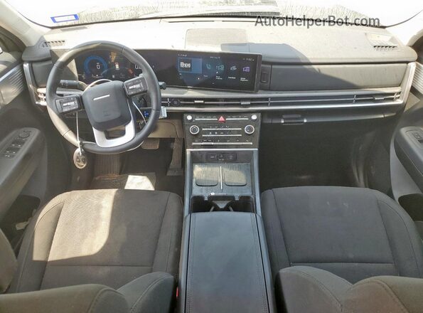 5NMP14GL0SH123304 2025 HYUNDAI SANTA Gray Առջևի վահանակի տեսք