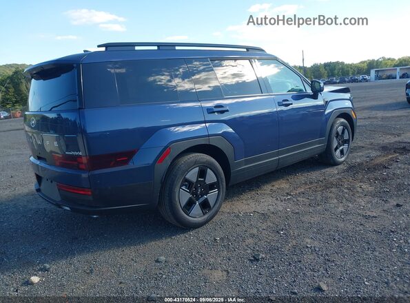 5NMP2DG14SH059635 2025 HYUNDAI SANTA FE HYBRID Синий Задняя правая четверть
