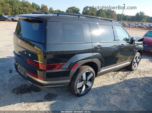 5NMP3DG16SH030585 2025 HYUNDAI SANTA FE HYBRID Черный Задняя правая четверть