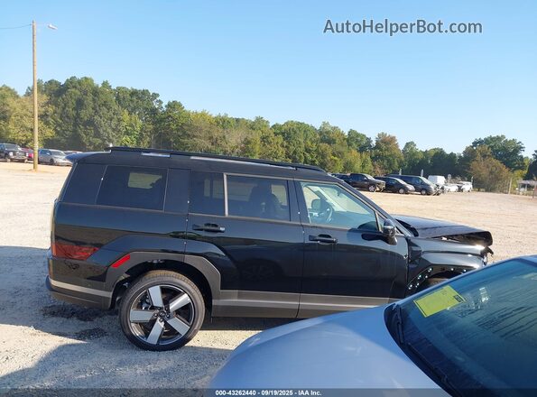 5NMP3DG16SH030585 2025 HYUNDAI SANTA FE HYBRID Черный Вид задней части салона