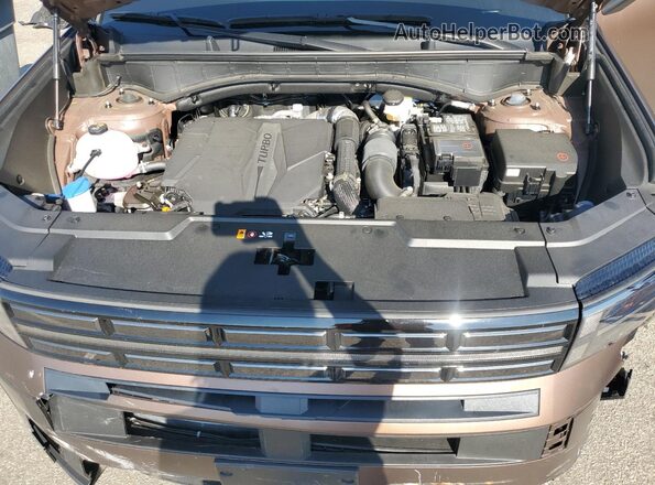 5NMP3DGL1SH126206 2025 HYUNDAI SANTA Brown ძრავის განყოფილების ხედი