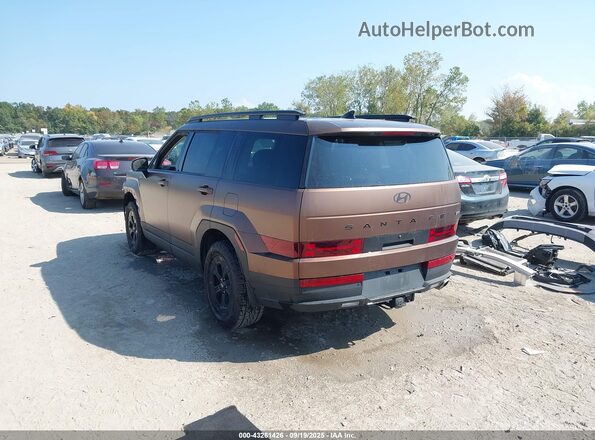 5NMP3DGL2RH050926 2024 HYUNDAI SANTA FE Коричневый Задняя левая четверть
