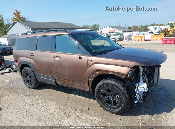 5NMP3DGL2RH050926 2024 HYUNDAI SANTA FE Коричневый Панорамный вид салона 360°