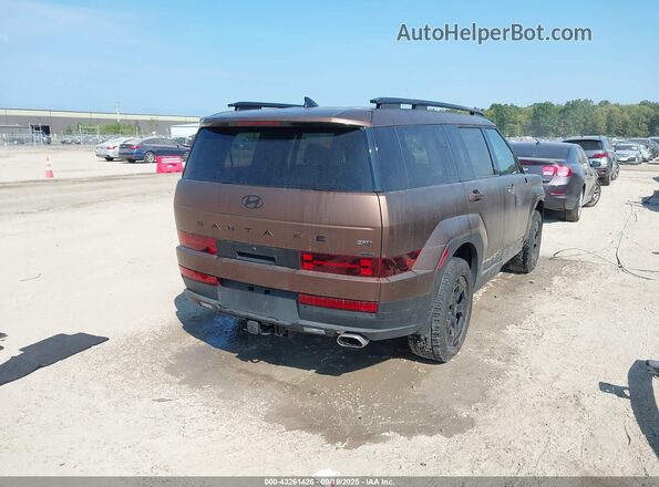 5NMP3DGL2RH050926 2024 HYUNDAI SANTA FE Коричневый Задняя правая четверть
