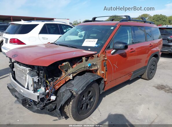 5NMP3DGL7SH110558 2025 HYUNDAI SANTA FE Orange Vista tres cuartos delantera izquierda