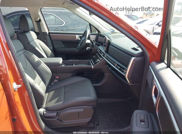 5NMP3DGL7SH110558 2025 HYUNDAI SANTA FE Orange Vista interior delantera